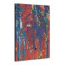 Quadro Decorativo Abstrato Artististico Em Canvas Abstra10:Colorido/Colorido - 1