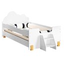 Ver imagem 3 de Cama Juvenil Lorena Branca com Luminária Nuvem Led