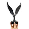 Escultura Decorativa Aguia Preta - 6