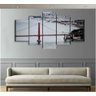 Quadro Decorativo Califórnia Ponte Golden Gate Usa 5p City37:Colorido/Colorido - 2