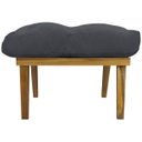 Ver imagem 2 de Kit 2 Puffs Decorativos Retangular para Sala Penteadeira Marty Linho