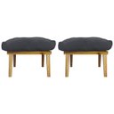 Ver imagem 1 de Kit 2 Puffs Decorativos Retangular para Sala Penteadeira Marty Linho