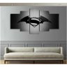 Quadro Decorativo Batman Logo Dc Comics 5p Batman08:Colorido/Colorido - 2