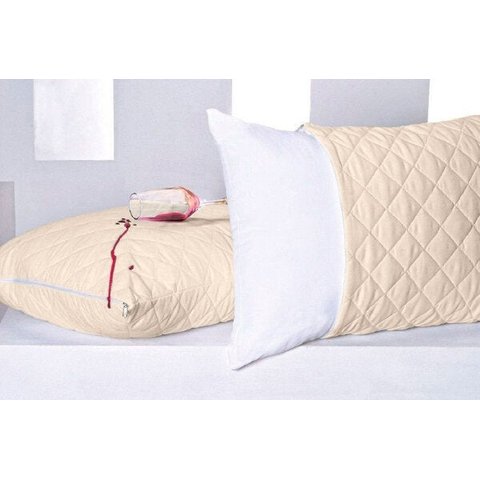 Capa de Travesseiro 90cmx50cm Impermeável:Palha