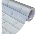 Ver imagem 1 de Metro Branco Fosco – Vinil Adesivo Decorativo Impermeável Lavável Autocolante – 60cm Larg Alltak