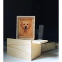 Ver imagem 4 de Moldura Larga Porta Retrato Quadro em Madeira Maciça de Pet