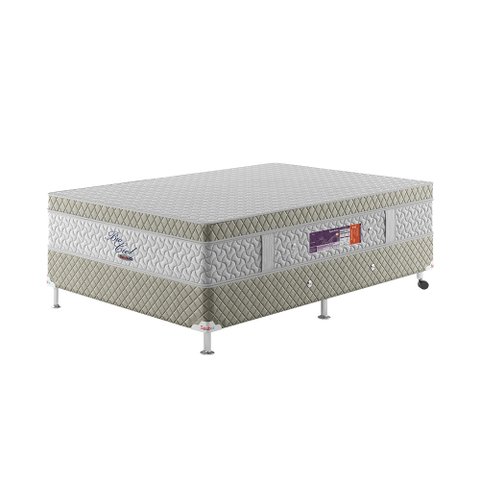 Cama Box Casal Bio Ciel Spubio Incofal Bege 138x188x62cm