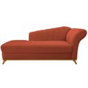 Ver imagem 2 de Kit Diva Recamier Vanessa 140cm Lado Esquerdo e 02 Poltronas Laura Suede - Doce Sonho Móveis RECAMIE