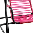 Ver imagem 3 de Kit 2 Cadeiras de Balanço Infantil Fio Único Rosa Bebê