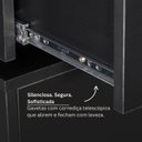 Ver mais imagens de Closet Aberto Modulado Casal 205cm Eminence Preto