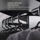 Ver imagem 7 de Closet Aberto Modulado Casal 205cm Eminence Preto