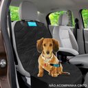 Ver imagem 7 de Capa Pet Protetora de Assento Dianteiro Antiderrapante Carro SUV
