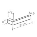 Ver imagem 3 de Fechadura Imab Hato 2 Inox Preto Maquina 55mm