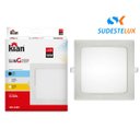 Ver imagem 1 de Luminária Led Painel Slim Quadrada Embutir 18w 6.000k Branca Fria Bivolt Kian