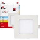 Ver imagem 2 de Luminária Led Painel Slim Quadrada Embutir 18w 6.000k Branca Fria Bivolt Kian
