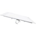 Ver imagem 4 de Luminária Led Painel Slim Quadrada Embutir 18w 6.000k Branca Fria Bivolt Kian