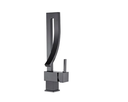 Ver imagem 1 de Torneira Lavabo Banheiro Monocomando Curve Preto Luxo Aço Inox 304 - Brinovar
