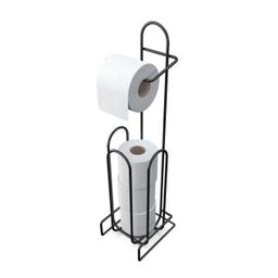 Suporte de Aço para Papel Higiênico 4 Rolos - Stolf - 1