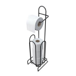 Suporte de Aço para Papel Higiênico 4 Rolos - Stolf