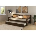 Ver imagem 3 de Bicama Solteiro 40-Móveis Belini - Imbuia