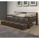 Ver imagem 2 de Bicama Solteiro 40-Móveis Belini - Imbuia