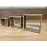 Nicho Decorativo Kit 3 Unidades Amêndoa - 6