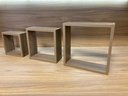 Ver imagem 6 de Nicho Decorativo Kit 3 Unidades Amêndoa