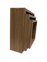 Ver imagem 3 de Nicho Decorativo Kit 3 Unidades Amêndoa