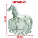 Ver imagem 4 de Porta Espeto em Alumínio Parede Modelo Cavalo Churrasco 30cm