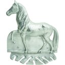 Ver imagem 3 de Porta Espeto em Alumínio Parede Modelo Cavalo Churrasco 30cm