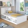 Cama Bibox Solteiro Yumi-Cimol - Branco - 4