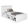 Cama Bibox Solteiro Yumi-Cimol - Branco - 2