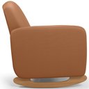 Ver imagem 3 de Poltrona de Amamentação com Balanço e Puff Orgânico Saori W01 Courissimo Mocca - Lyam Decor