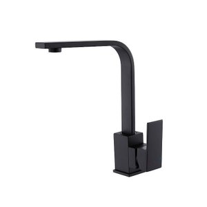 Torneira Monocomando Preta Moderna Cozinha Ilha Churrasqueira Inovartte In55