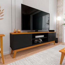 Rack para Tv até 75 Polegadas 2 Portas Itália 180cm - 2