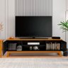 Rack para Tv até 75 Polegadas 2 Portas Itália 180cm - 4