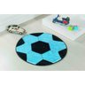 Tapete Bola 65cm - Azul Turquesa - 1
