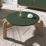 Mesa de Centro 006008 e Rack Para TV 011080 Verde Oliva Cedro DCASA - 7