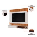 Ver imagem 4 de Painel TV até 65'' Ripado 150cm com Bancada Suspensa Sublime D04 - D'Rossi