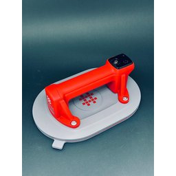 Ventosa Oval com Bomba À Vácuo Automática Digital 220 Kg - 2