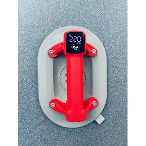 Ventosa Oval com Bomba À Vácuo Automática Digital 220 Kg