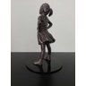 Estatueta Fearless Girl Bolsa De Valores de Nova York Mercado Financeiro - 20cm - Bronze Envelhecido - 7