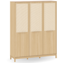 Ver imagem 7 de Guarda Roupa com Palinha 3 Portas em MDF Linha Indy