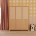 Ver imagem 4 de Guarda Roupa com Palinha 3 Portas em MDF Linha Indy