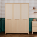 Ver imagem 3 de Guarda Roupa com Palinha 3 Portas em MDF Linha Indy
