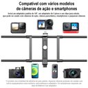 Ver imagem 6 de Suporte Cerca-rede para Câmeras de Ação e Smartphones - Telesin