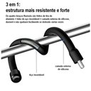 Ver imagem 7 de Suporte Cerca-rede para Câmeras de Ação e Smartphones - Telesin