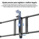 Ver imagem 4 de Suporte Cerca-rede para Câmeras de Ação e Smartphones - Telesin
