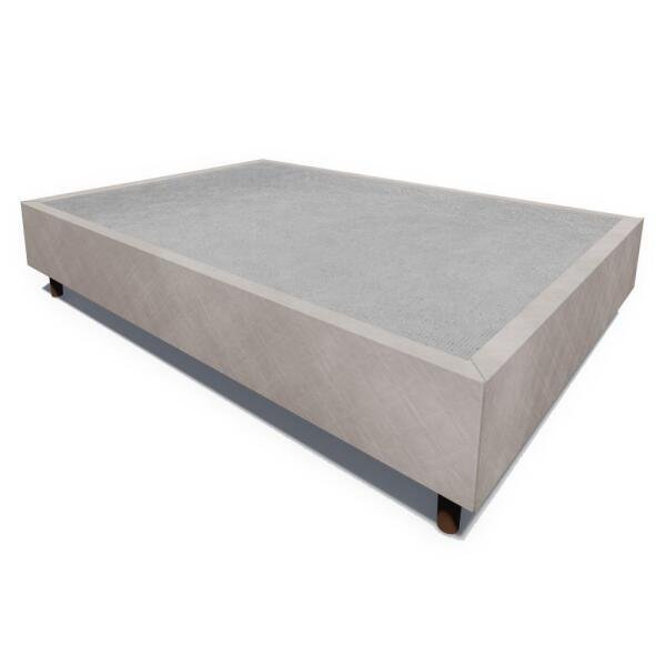 Cama Box Casal Sm1584 Matelassê Cru - Homely - 1