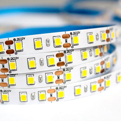 Rolo 5 Metros Fita Led Premium Ip20 14w/m 3000k Irc 80 com 120 Led/m